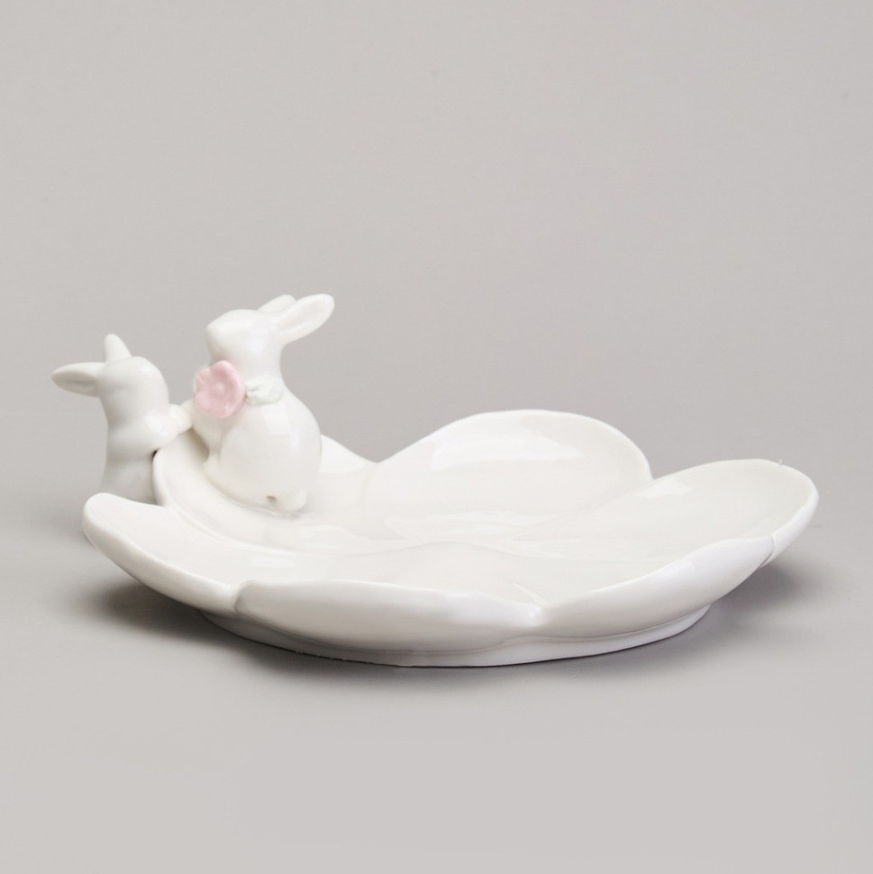Блюдо сервировочное "кролики" 22,6х18,8х6,8 см Lefard (146-2164)