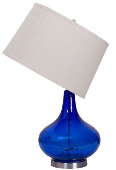 Лампа настольная (синий) В63хД40 (00002280)