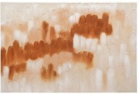 Панно декоративное с ручной росписью by feel, 120х80 см, охра (78831)