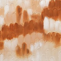 Панно декоративное с ручной росписью by feel, 120х80 см, охра (78831)