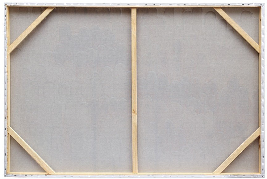 Панно декоративное с ручной росписью by feel, 120х80 см, охра (78831)