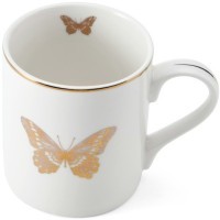 Кружка фарфоровая Butterfly Mikasa WHITE 280 мл MKCANBFLY
