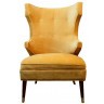 Кресло Падрино LC-2611L/CW260-16, каркас дерево, обивка ткань, CW260-16 warm yellow, ROOMERS FURNITURE