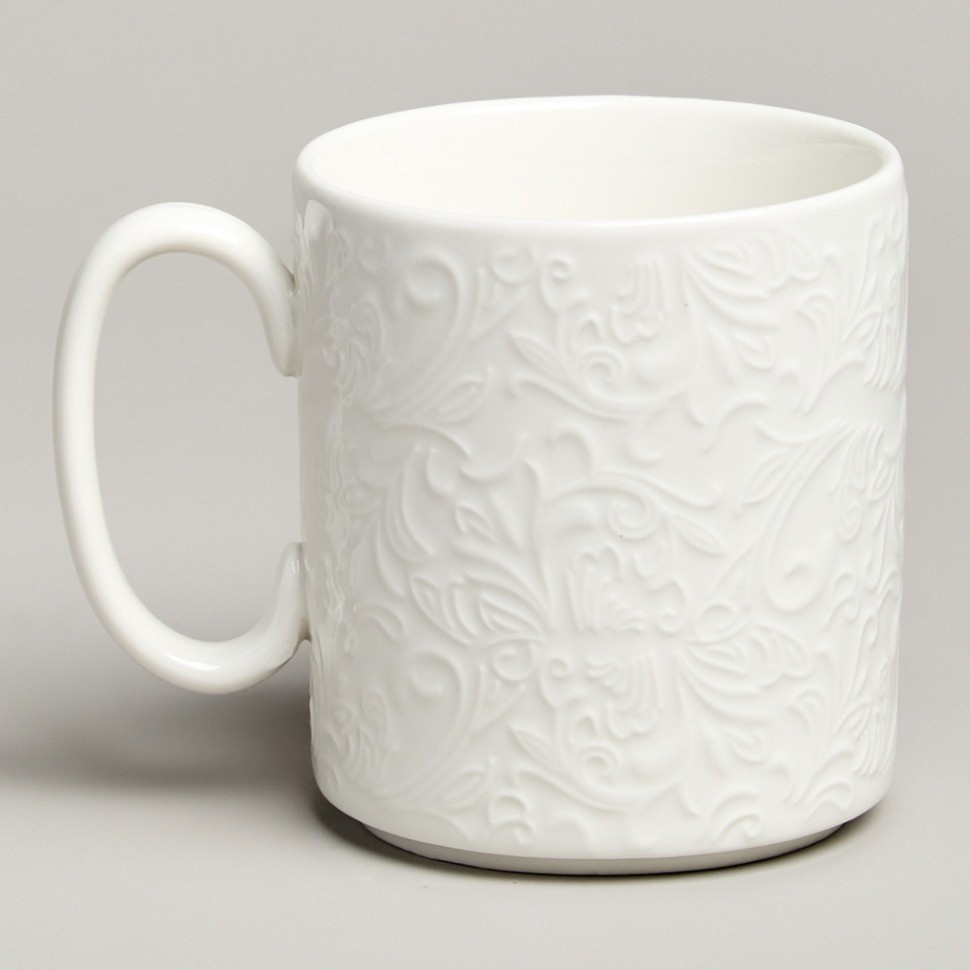 Набор кружек lefard "muse" 4 шт. 380 мл на дер. подставке (587-205)