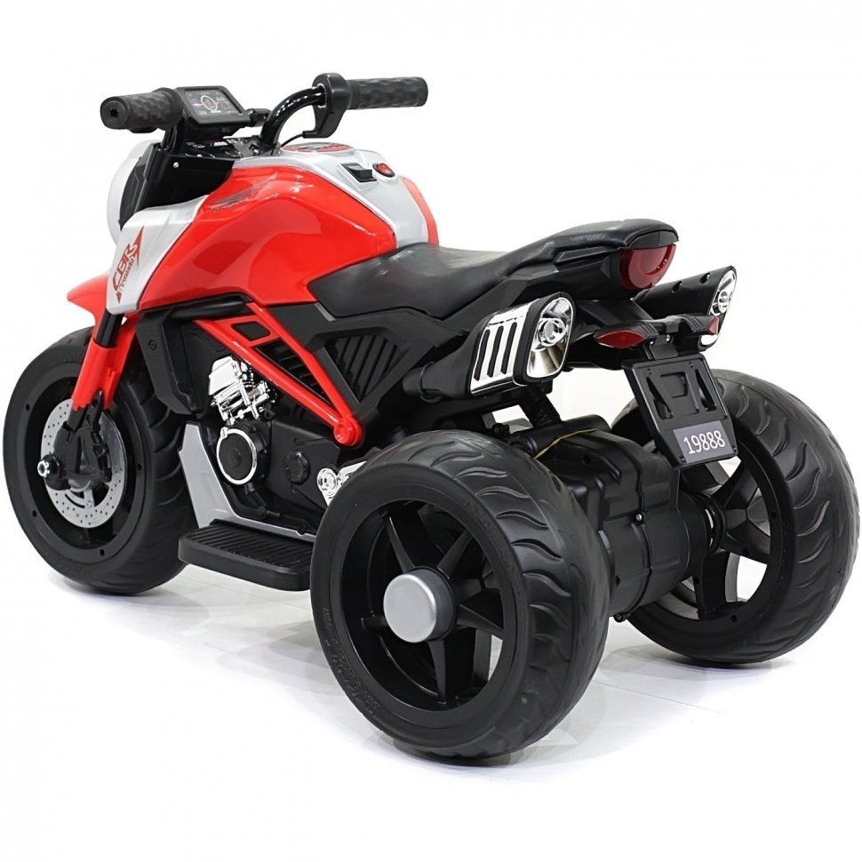 Детский мотоцикл (трицикл) Honda CB1000R красный (QK-1988-RED)