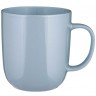 Кружка bronco "gloss" 400 мл голубая (407-135)