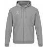 Худи на молнии JOGEL ESSENTIAL Cotton FZ Hoodie, серый меланж, детский (2121912)