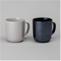 Набор кружек  bronco &quot;gloss&quot; 2 шт. 400 мл микс (407-137-1)