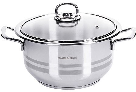 Кастрюля с/кр 2,5л ТУРЦИЯ нерж/стальМВ (80270-2)