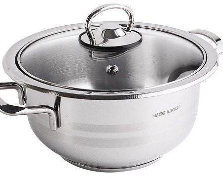 Кастрюля с/кр 2,5л ТУРЦИЯ нерж/стальМВ (80270-2)