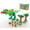 Набор "Динозавр" + конструктор (30 элементов) (в коробке) (67807_PLS)