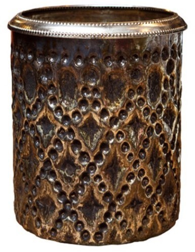 Подсвечник Ksa/5483, 17, стекло, металл, black gold, ROOMERS FURNITURE