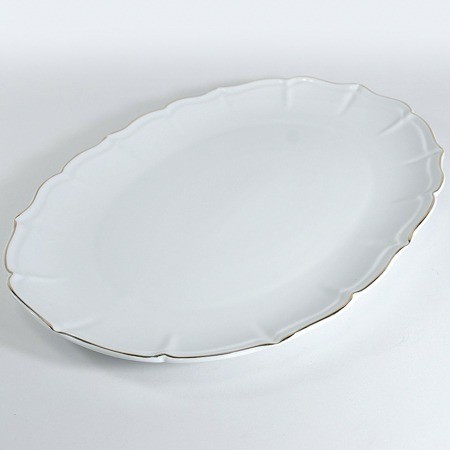 Блюдо сервировочное для подачи керамика 43х30,5х4 LR (90076-402L)