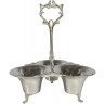 Менажница 12619/S, 12 см, никель, посеребрение, silver, ROOMERS TABLEWARE