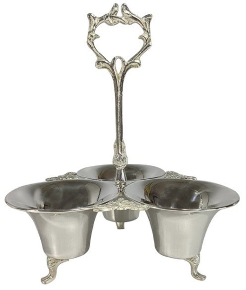 Менажница 12619/S, 12 см, никель, посеребрение, silver, ROOMERS TABLEWARE