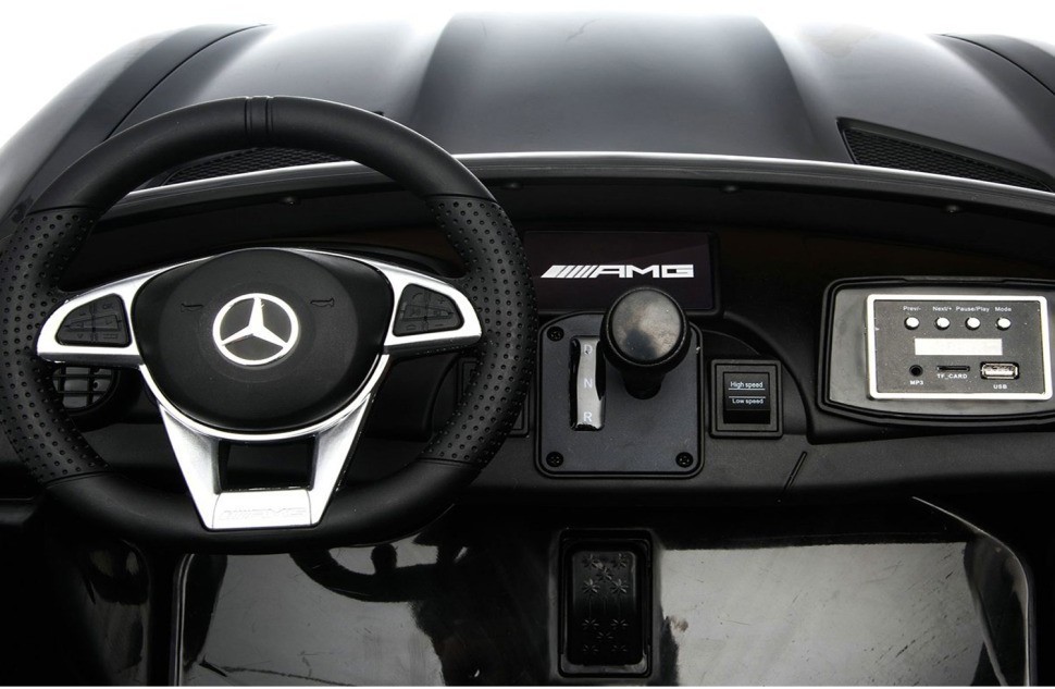 Электромобиль Mercedes-Benz GT R (черный, 4WD, 12V) (HL289-BLACK)