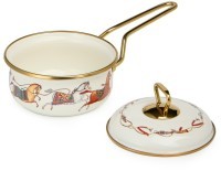 Ковш lefard эмалированный, серия passage, 14см/0,9л d=14 см  длина=31см подходит для индукцион.плит (950-650)