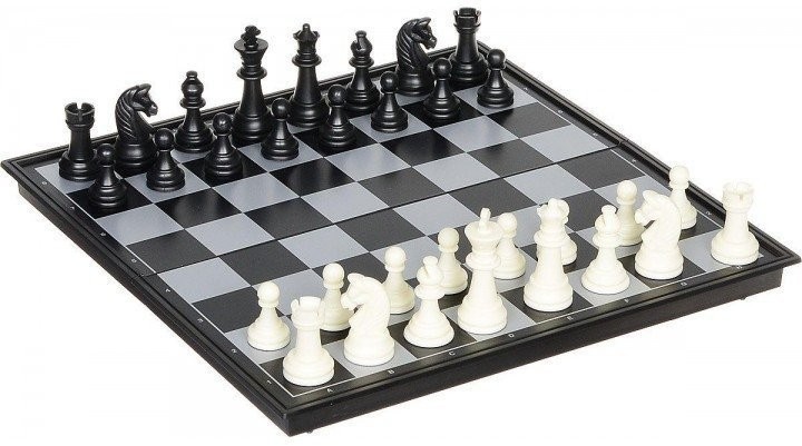 Шахматы магнитные пластиковые (поле 18 см) (44884)