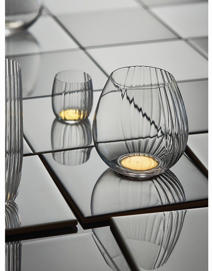 Набор бокалов для вина alice в подарочной упаковке, 610 мл, золотистые, 2 шт. (76598)