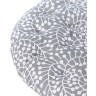 Подушка на стул круглая серого цвета с принтом Спелая Смородина из коллекции scandinavian touch, 40 см (73555)
