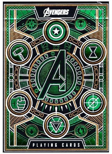 Карты "Theory11 Avengers Infinity Saga Green Edition" (64288)