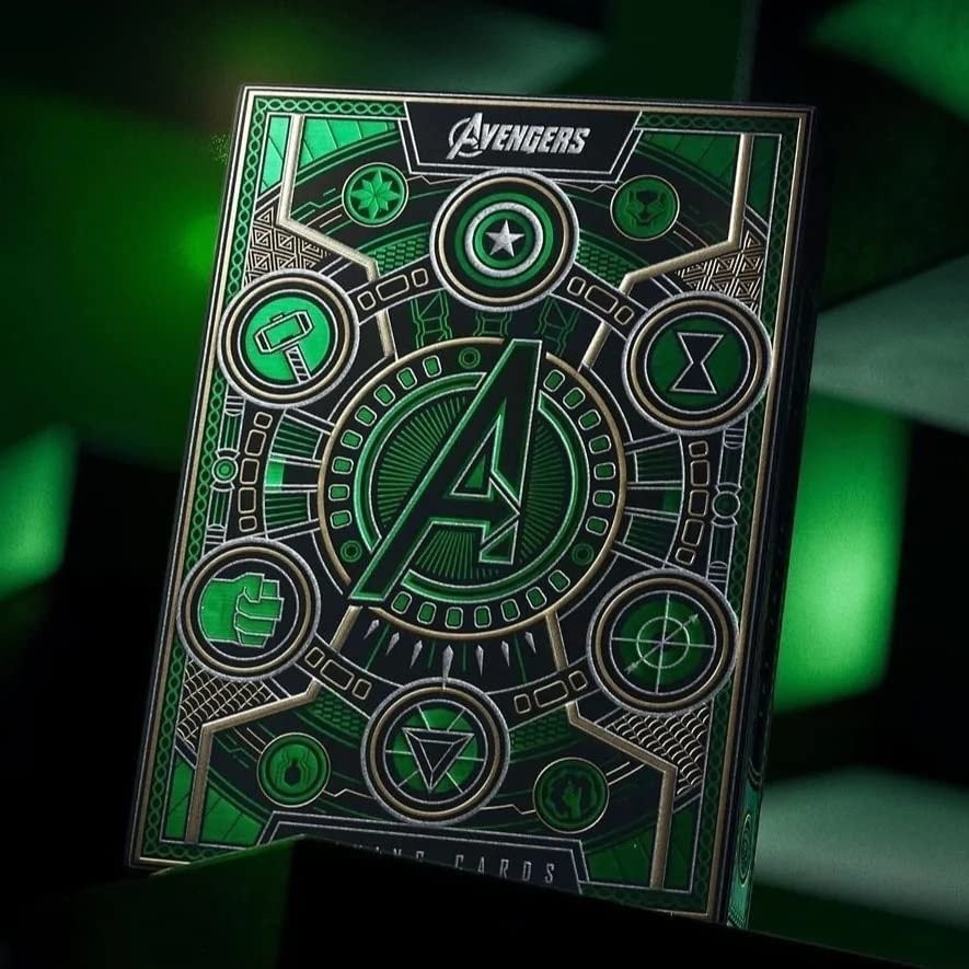 Карты "Theory11 Avengers Infinity Saga Green Edition" (64288)