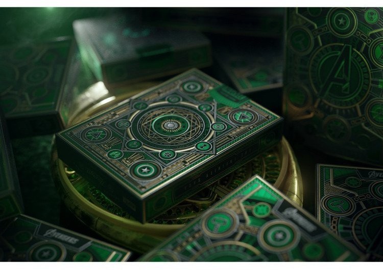 Карты "Theory11 Avengers Infinity Saga Green Edition" (64288)