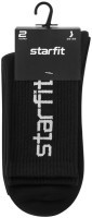 Носки спортивные STARFIT Crew, черный, р. 35-38, 2 пары (2126341)