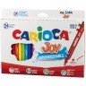 Фломастеры суперсмываемые Carioca Joy 24 цвета 40615/150108 (2) (66529)