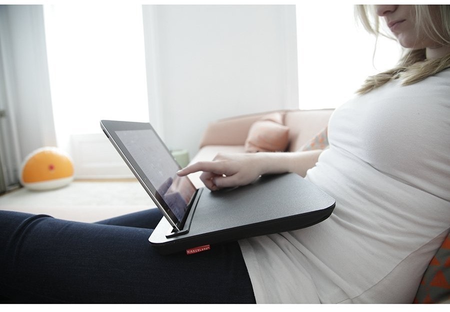 Столик-поднос 29 х 24 черный (71739)