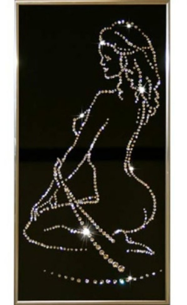 Картина В ночи с кристаллами Swarovski (1062)