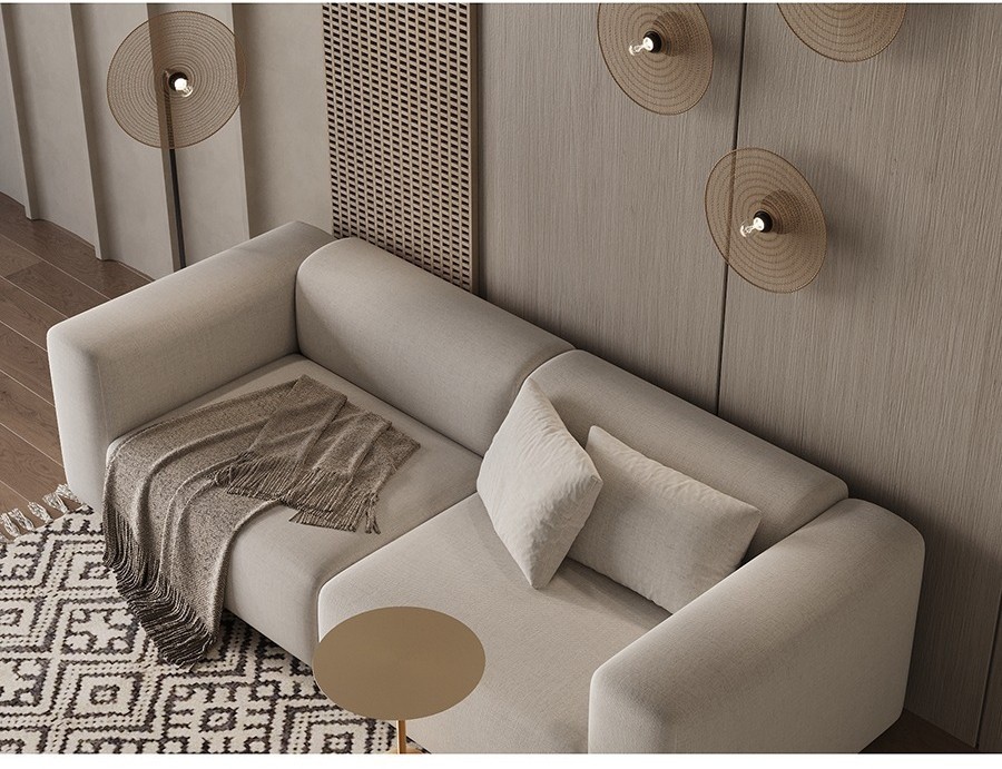 Торшер vinger, 143 см, бежевый (76220)