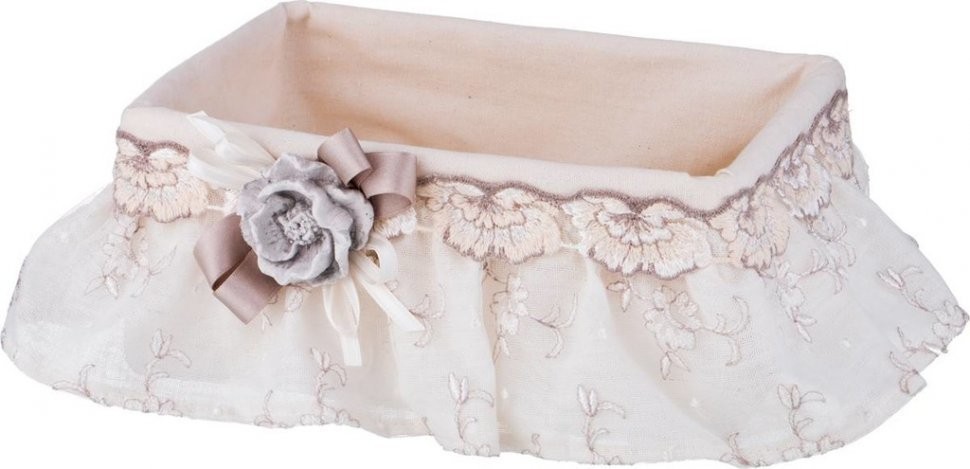 Корзина 23*18 см. высота=10 см. без упаковки Creazioni Artistiche (294-524)