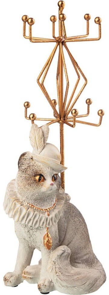 Фигурка с держателем для украшений "кошка" 12*10,5*20 см Lefard (774-113)