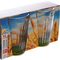 Набор стаканов 6 предметов 250мл (Микс) (785-2-Н9)