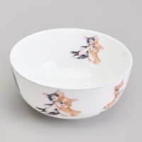 Салатник - тарелка суповая lefard  &quot;лучшие друзья&quot; 15,5*7 см 800 мл (415-2180)