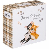 Салатник - тарелка суповая lefard  &quot;лучшие друзья&quot; 15,5*7 см 800 мл (415-2180)