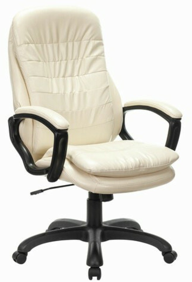 Кресло офисное BRABIX PREMIUM Omega EX-589, экокожа, бежевое, 532095 (96484)