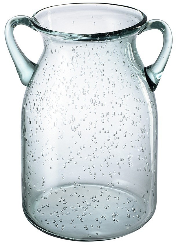 Ваза для цветов flowi, 25 см, голубая (76589)