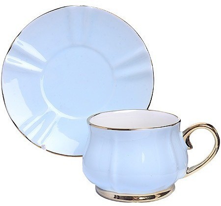 Чайный сервиз на 6 персон фарфор 12 предметов 200 мл (30530)