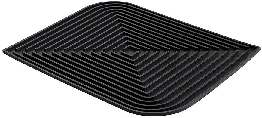 Коврик для сушки посуды dry flex, 34,6х44,6 см, графит (77271)