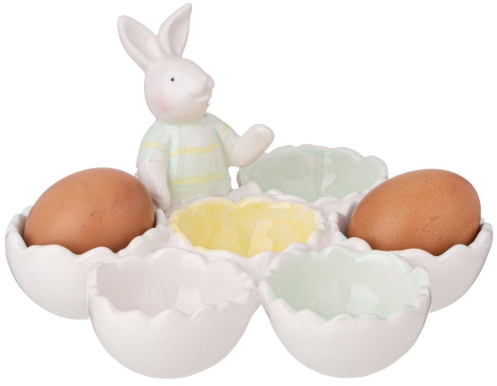 Подставка для яйц коллекция "bright rabbits" 16,5х16х10 см Lefard (406-742)