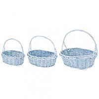 Набор корзин из 3-х шт. l:38*30*13/36, m:32x24.5x11.5x31 , s:26*19*10/26 см Lefard (177-128)