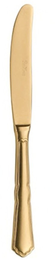 Нож столовый 0JA40003, нержавеющая сталь 18/10, PVD, matt gold, PINTINOX