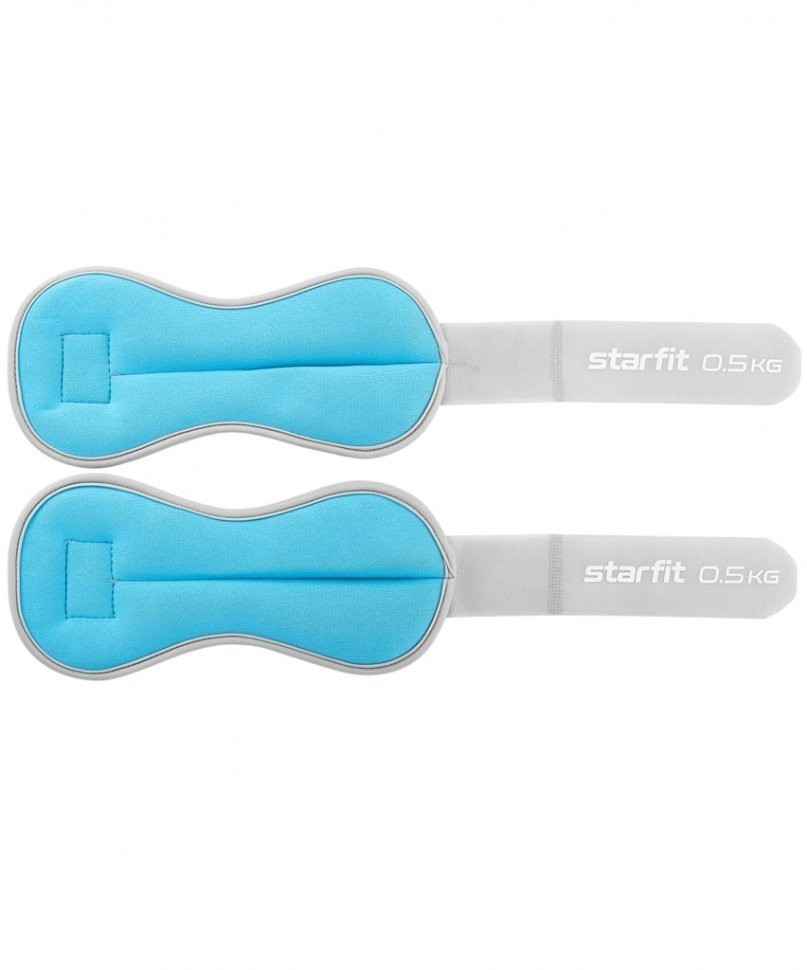 Утяжелители универсальные WT-502, 0,5 кг, голубой (1549536)