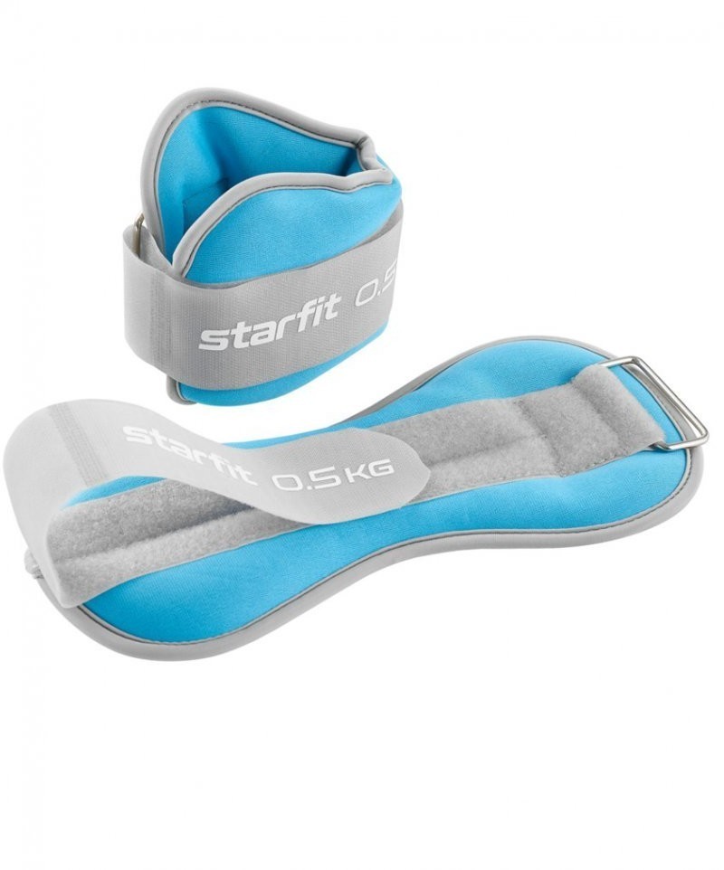 Утяжелители универсальные WT-502, 0,5 кг, голубой (1549536)