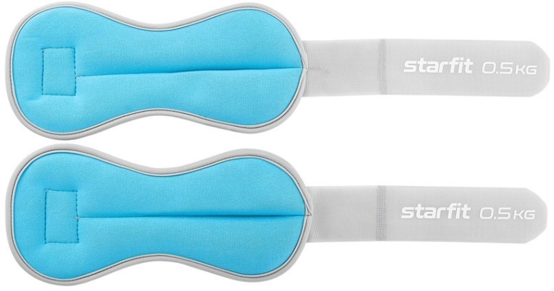 Утяжелители универсальные WT-502, 0,5 кг, голубой (1549536)