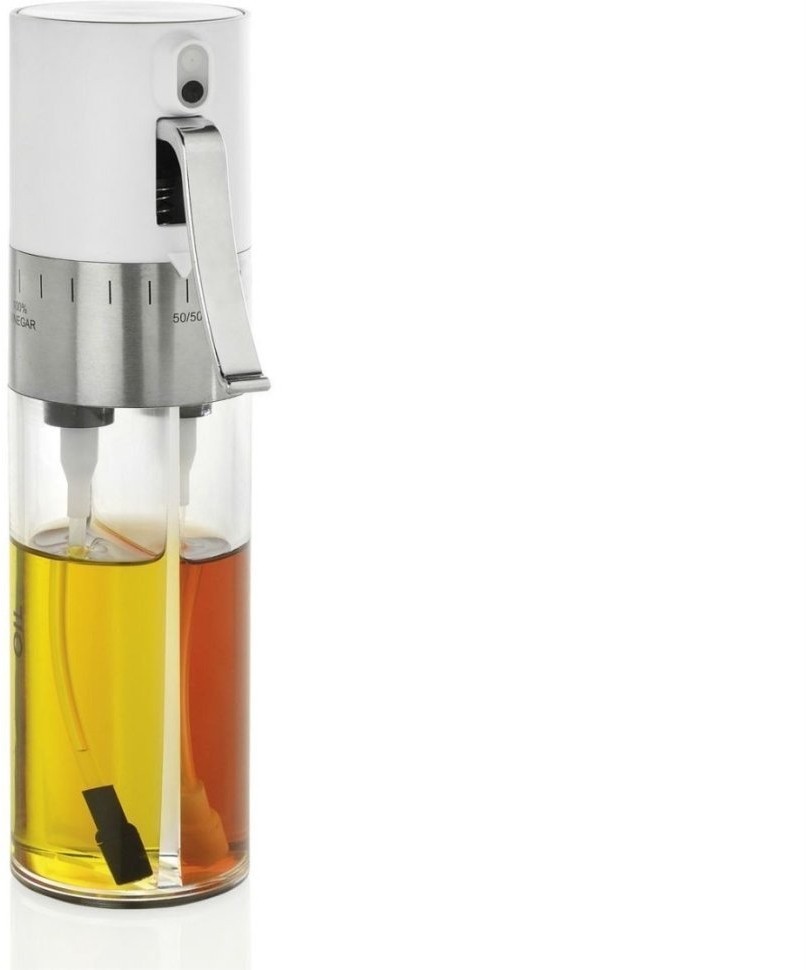 Andrea House Спрей-диспенсер для масла и уксуса Transparent Glass and White MS67027
