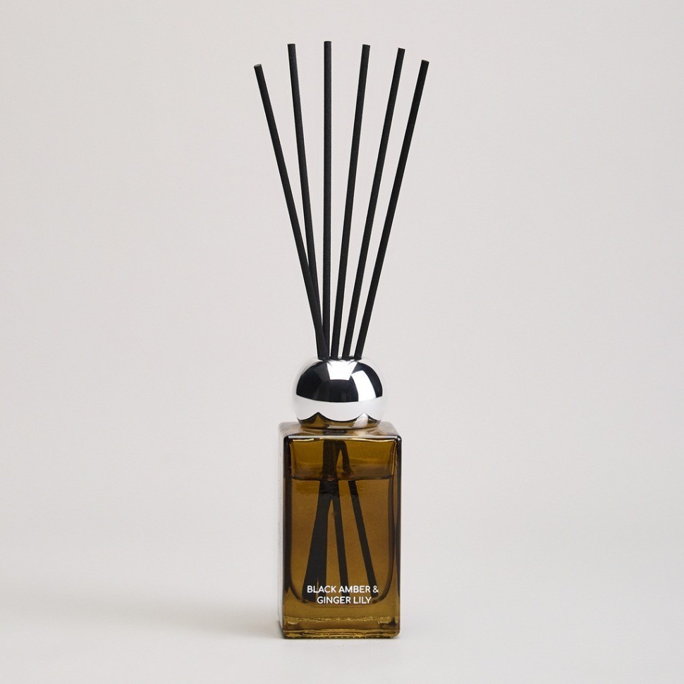 Диффузор ароматический "luxury" black amber&ginger lily 100 мл Lefard (605-115)