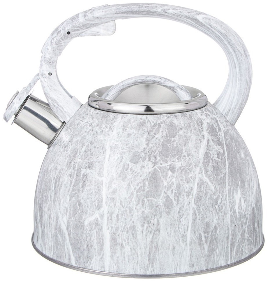 Чайник agness со свистком 2,5 л, индукцион. дно (907-261)